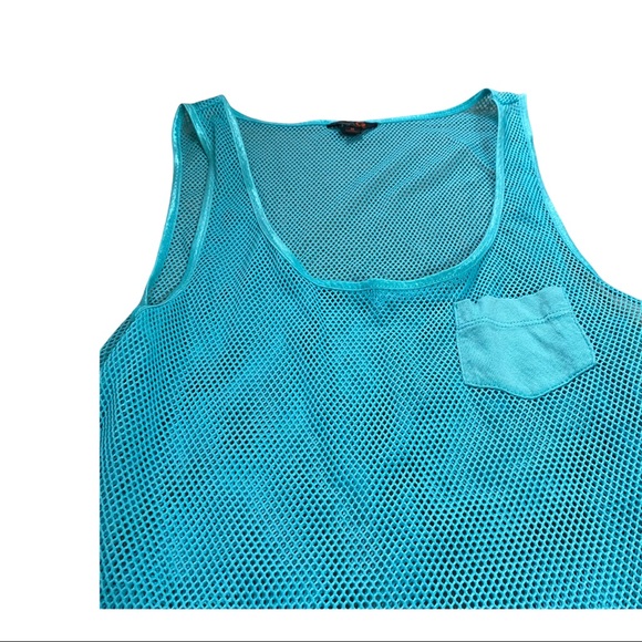 NWT Net Trendy Light Blue Shirt size S-M - Picture 5 of 8